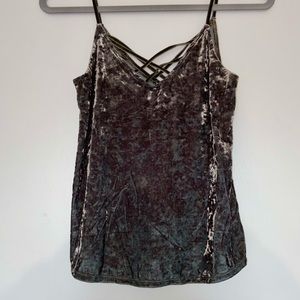 American Eagle Outfitters green tank top